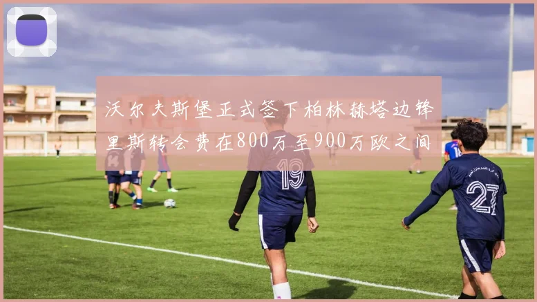 沃尔夫斯堡正式签下柏林赫塔边锋里斯转会费在800万至900万欧之间